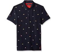 Nautica Hombres Manga corta Camisa polo - Azul - Large