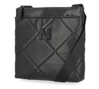 Nautica Lakeside Jaquard Triple Entry Satchel with Detachable Crossbody Strap, Correa para para Mujer, Negro (Colcha Marquesa), Talla única