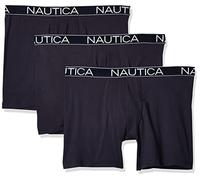 Nautica Men's 3-Pack Classic Underwear Cotton Stretch Boxer Brief