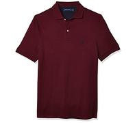 Nautica Men's Classic Fit Short Sleeve Solid Soft Cotton Polo Shirt