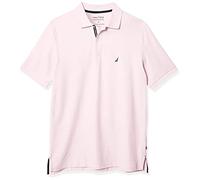 Nautica Men's Classic Fit Short Sleeve Solid Soft Cotton Polo Shirt