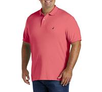 Nautica Men's Classic Fit Short Sleeve Solid Soft Cotton Polo Shirt