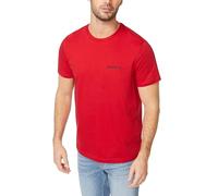 Nautica Men's Short Sleeve Crew Neck T-Shirt, Red Solid, Large