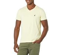 Nautica Men's Short Sleeve Solid Slim Fit V-Neck T-Shirt