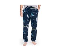 Nautica Men's Soft Woven 100% Cotton Elastic Waistband Sleep Pajama Pant