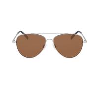 NAUTICA N101SP Sunglasses, Matte Silver, One Size para Hombre