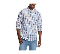 Nautica Men's Wrinkle Resistant Long Sleeve Button Front Shirt, Guava Punch, X-Large