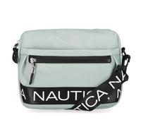 Nautica Nylon Bean Crossbody/Belt Bag with ajustable Shoulder Strap, Dove/Grey, Gris (Dove/Grey), Talla única