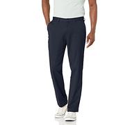 Nautica Pantalón Chino sólido elástico para Hombre con Parte Delantera Plana - Azul - 40W x 30L