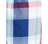 Nautica - Pantalón de Pijama para Hombre, Tejido Suave, 100% algodón, Cintura elástica, Rojo/Azul, X-Large