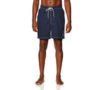 Nautica Pantalones Cortos de natación Mariner con Cintura elástica de 19 Pulgadas para Hombre, Marino, X-Large