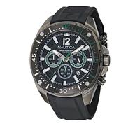 Nautica Reloj analógico de Cuarzo para Hombre con Correa de Silicona NAPBSS502, Negro