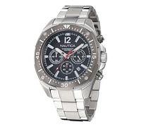 Nautica Reloj Analógico para Hombres de Cuarzo con Correa en Acero Inoxidable NAPBSS505