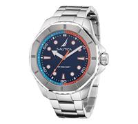 Nautica Reloj Análogico para Hombres de Cuarzo con Correa en Acero Inoxidable NAPKMS302
