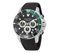 Nautica Reloj Analógico para Hombres de Cuarzo con Correa en Silicona NAPNSS502