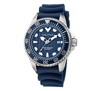 Nautica Reloj Analógico para Hombres de Cuarzo con Correa en Silicona NAPSDS501
