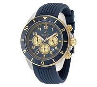 Nautica Reloj de pulsera de silicona azul para hombre (Modelo: NAPNOS404), Azul