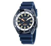 Nautica Reloj de pulsera de silicona azul para hombre (Modelo: NAPNVS403), Azul