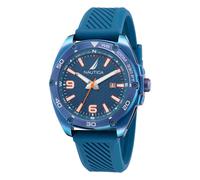 Nautica reloj hombre analogico cuarzo con correa de silicona naptcf201