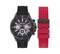 Nautica Reloj NST con Correa Negra (Modelo: NAPNSF503)
