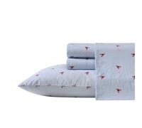 Nautica - Sábanas tamaño King, Juego de Ropa de Cama de percal de algodón, vigorizante y Fresco, Ligero y Transpirable (Lobster Walk, King)
