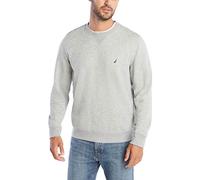 Nautica Sudadera básica de Lana, Cuello Redondo, para Hombre - Gris - Small