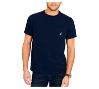 Nautica V41050 Camiseta, Hombre, Azul (Navy), Large (Tamaño del Fabricante:L)