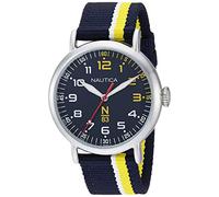 Nautica Wakeland Reloj de Hombre Cuarzo 40mm Correa de Nylon NAPWLS907