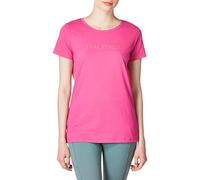 Nautica Women's Easy Comfort Supersoft 100% Cotton Classic Logo T-Shirt, Leis Pink, Small