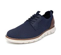Nautica Zapato para Hombre - Mocasines Casual de Cordones, Estilo Moderno y Ligero en Tallas de Ancho Medio y Ancho, Navy Cognac-meer, 41 EU