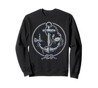 Nautical Anchor Crab Lighthouse Ocean Design Sudadera