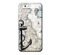 Nautical Chart Funda Carcasa Case para Google Pixel