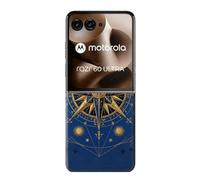 Nautical Compass Maritime Design Funda Carcasa Case para Motorola Razr 70 Ultra, 60 Ultra, 50 Ultra, Ultra 2026, Ultra 2025