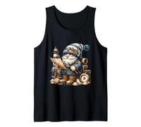 Nautical GNOME For Men Lighthouse Keeper and Boat Captain Camiseta sin Mangas