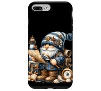 Nautical GNOME For Men Lighthouse Keeper and Boat Captain Carcasa para iPhone 7 Plus/8 Plus