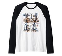 Nautical GNOME For Women and Men Funny Lighthouse Keeper Camiseta Manga Raglan