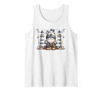 Nautical Lighthouse GNOME For Women and Men Funny Boating Camiseta sin Mangas