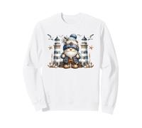 Nautical Lighthouse GNOME For Women and Men Funny Boating Sudadera
