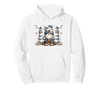 Nautical Lighthouse GNOME For Women and Men Funny Boating Sudadera con Capucha