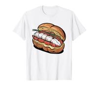 Nautical Lobster Roll New England Summer Coastal Maritime Camiseta