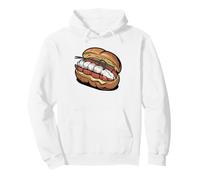 Nautical Lobster Roll New England Summer Coastal Maritime Sudadera con Capucha