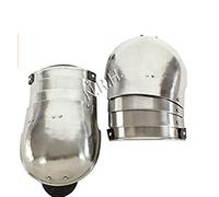 Nautical Replica Hub Cubrehombros Renaissance Medieval de acero suave de 18 g