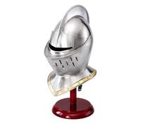 Nautical Replica Hub Europea cerrado Casco - Medieval Knight Armour Helm LARP Role Play disfraz casco