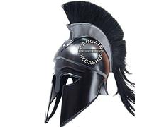 Nautical Replica Hub Greek Spartan Helmet with Black Plume