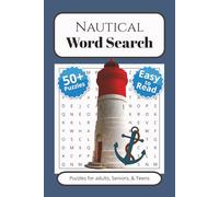 Nautical Word Search Book: Word Searches with easy to read print about Sea Life, Ocean, Nautical Terminology, and More | 6x9 inches, 110 pages | 50+ Puzzles | Gift for Vacations and Free Time