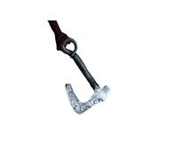 NauticalMart Colgante de hacha vikinga, hierro forjado a mano, nórdico, eslavo, medieval, celta, escandinavo, perun, joyería, Skyrim/Ax