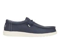 HEYDUDE Wally Classic - Zapatos Estilo Mocasín para Hombre, Navy, 43