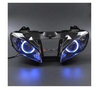 NAUTIG Faro Motocicleta Faro Delantero Motocicleta Para YZF-R6 Para YZF R6 2006-2007 Personalizado Con Conversión Proyector HID Ojos Ángel Azules Faros Delanteros