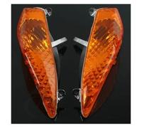 NAUTIG Faro Motocicleta Lente Señal Giro Delantera ABS Para Motocicleta Naranja/transparente Para R1200RT 2005-2009 R900RT 2006-2011 Faros Delanteros(Naranja)