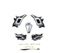 NAUTIG Faro Motocicleta Luces Giro LED Señal Giro Para T-max 530 2012-2016 2013 2014 Luces Freno Delanteras Traseras LED Con EmarK Faros Delanteros(Claro)